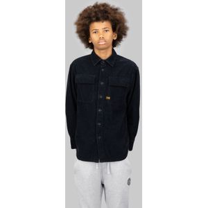G-STAR - Overhemd - Donkerblauw - Lange Mouwen - 100% Katoen