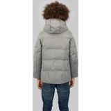 G-STAR - Gewatteerde Jas - Grijs - Voor Jongens - Met Capuchon