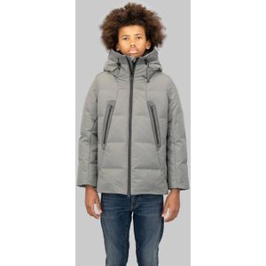 G-STAR - Gewatteerde Jas - Grijs - Voor Jongens - Met Capuchon
