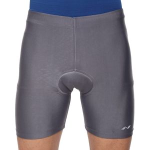 Nivia - Cycling-1 - Sportshorts - Donkergrijs - Micro Spandex Polyester