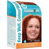 Colourwell 100% natuurlijke haarkleur koper rood 100 gram