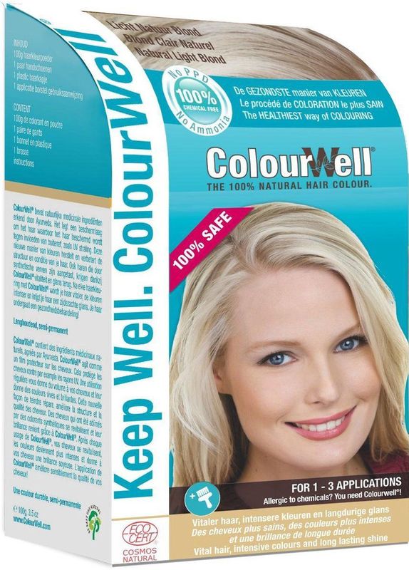 ColourWell haarkleuring Licht Natuurblond 100g