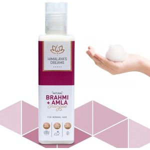 Shampoo met ayurvedische kruiden Brahmi en Amla, Himalaya's Dreams, vegan, 200 ml