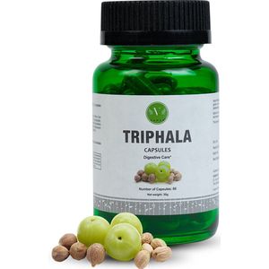 Vanan Triphala – Spijsvertering - Vegan voedingssupplement – Ayurvedisch – 60 capsules