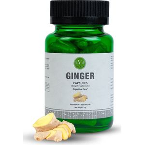Vanan - Ginger Capsules - Ayurvedisch Supplement - Vegan - 60 Stuks