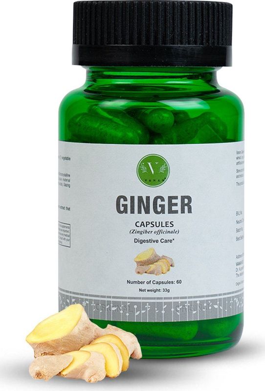 Vanan - Ginger Capsules - Ayurvedisch Supplement - Vegan - 60 Stuks