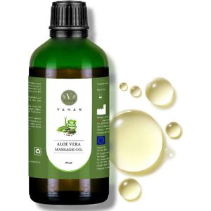 Vanan - Aloë Vera - Massage Olie - 90ml - Aloë Vera en Sesamolie