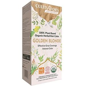 CULTIVATOR'S Organic Herbal Hair Color Golden Blonde - 100 g