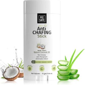 Anti-Schuur (anti-chafing) Stick – Bodycrème - Vermindert/Voorkomt wrijving en irritatie op gevoelige plekken. Inhoud: 75 (!) gram