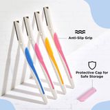 FURR - Face Razor Set - 4 Scheermesjes - Chromium - PTFE