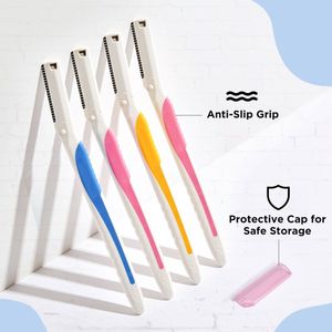 FURR - Face Razor Set - 4 Scheermesjes - Chromium - PTFE