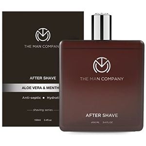 The Man Company After Shave Spray for Men with Aloe Vera & Menthol, Soothes, Calm, Fresh Skin, Post Shave Spray Lotion, 100Ml