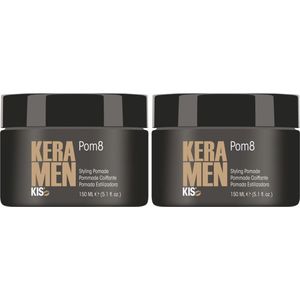 KIS - Keramen Pom8 - Styling Pomade - 2x150 ml