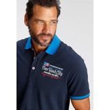 Man's World Poloshirt Kurzarm, lässige Passform, bedruckt, Polokragen