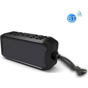 F8 IP67 Waterdichte Outdoor Sports Wireless Card Bluetooth Speaker(Zwart)