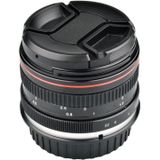 Lightdow EF 50mm F1.4 USM Large Aperture Portret Vaste Focus Lens voor Canon