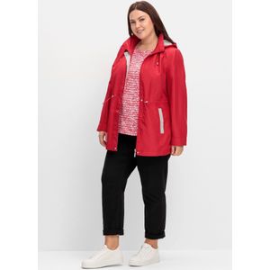 Tussenjack - Grijs - Jerseystof - Verstelbaar Tunnelkoord in Taille