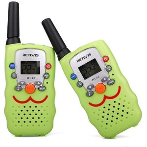 1 Paar Retevis RT32 0.5W US Frequency 462.550-467.7125MHz 22ch Handheld Kinderen Walkie Talkie