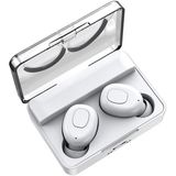 5.0 TWS Mini Kinderen Draadloze Bluetooth Headset  Kleur: Wit