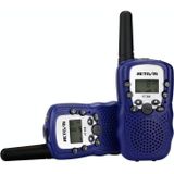 1 paar RETEVIS RT388 0.5W US Frequentie 462.5625-467.7250MHz 22CHS Handheld Kinderen Walkie Talkie (Paars)