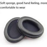 1 paren Headset Sponge Cover Oor Pad Lederen Case Voor Kingston Cloud Silver II  Kleur: Zwarte Splicing