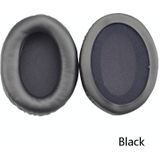 1 paren Headset Sponge Cover Oor Pad Lederen Case Voor Kingston Cloud Silver II  Kleur: Zwart