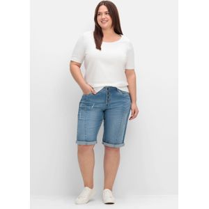 SHEEGO Jeans  blauw denim