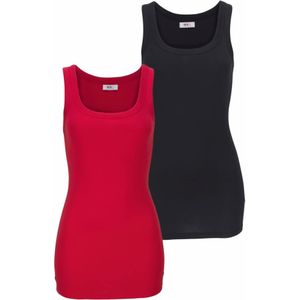 Flashlights Tanktop, (Packung, 2 tlg., 2er-Pack), in Longform