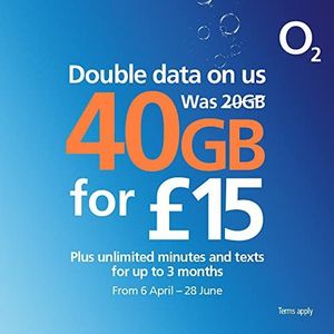 O2 dual/triple payg simkaart (standaard, micro & nano) Preloaded met £15 prepaid credit. Werkt op ALLE ontgrendelde mobiele telefoons in het Verenigd Koninkrijk. Past op alle telefoons en modellen