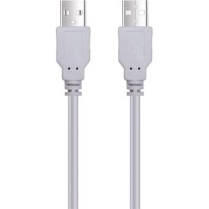 USB Verlengkabel 2.0 | USB Extension Cable Grijs | USB verlengkable 1500mm