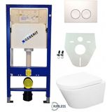 Complete toilet set Geberit UP Vesta Rimless