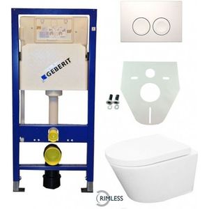 Complete toilet set Geberit UP Vesta Rimless