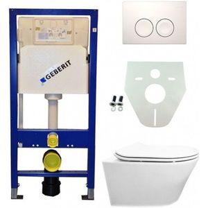 Complete toilet set Geberit UP Vesta