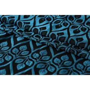 Yaro La Vita Blue-Black Linen Ring Sling