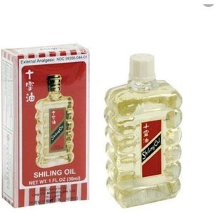 Shiling Oil No. 2 / 14ml | Chinese Massage Olie Naar Oude Receptuur | Voor Spieren en Gewrichten Hoofdpijn Verkoudheid Insectenbeet