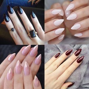 High Quality Acryl Stiletto Fake Nails Natural 600 Pieces 10 Sizes| Hoge kwaliteit Acryl Stiletto Nep Nagels Naturel 600 Stuks 10 Maten - Zahra Beauty