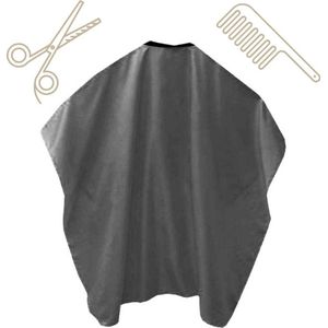 Kappersschort - Kapmantel - Kappersmantel - Salon Mantel - Waterdicht - Grijs