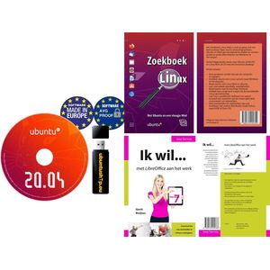 Ubuntu Linux 24.04 - Migratie Pack - USB & DVD - Inclusief Handleiding