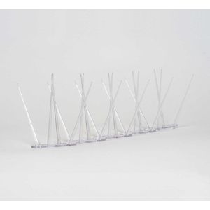 PRIXXS - Duivenpinnen Duivenverjager kunststof | 1 meter | Vogelwering | 10 jaar garantie