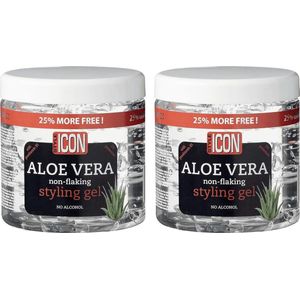 Style Icon Aloe Vera Styling Gel Multi Pack - 2 x 525 ml