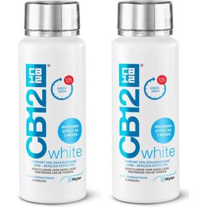 CB12 Mondwater White Multi Pack - 2 x 250 ml