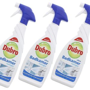 Dubro Ultra Badkamer reiniger Spray Allesreiniger Multi Pack - 3 x 650 ml