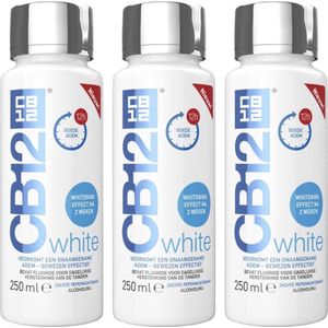 CB12 Mondspoeling White Multi Pack - 3 x 250 ml