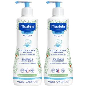 Mustela Toiletmelk Voor Normale Huid Multi Pack - 2 x 500 ml