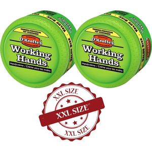 O'Keeffe's Working Hands Handcrème XXL Verpakking - 2 x 193gr