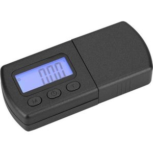 Naalddrukweger - Naalddruk weegschaal - Platenspeler naalddruk meter - Batterijen inbegrepen - Platenspeleraccessoires