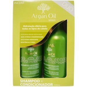 Inoar Argan Oil shampoo en conditioner ( 2 x 250 ML )