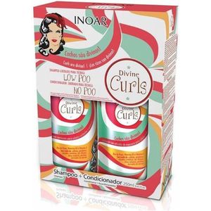 Inoar Divine Curl shampoo en conditioner ( 2 x 250 ml )