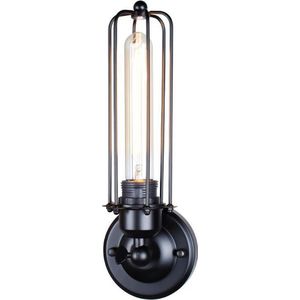 Meeuse-Led - Wandlamp Nesso - Industrieel - Zwart - E27 fitting - Inclusief lichtbron