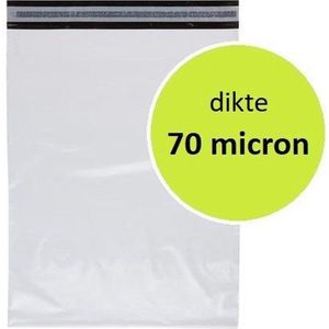 20 stuks - Verzendzakken (XL) 50 x 70 cm – 70 micron (kleding webshop)